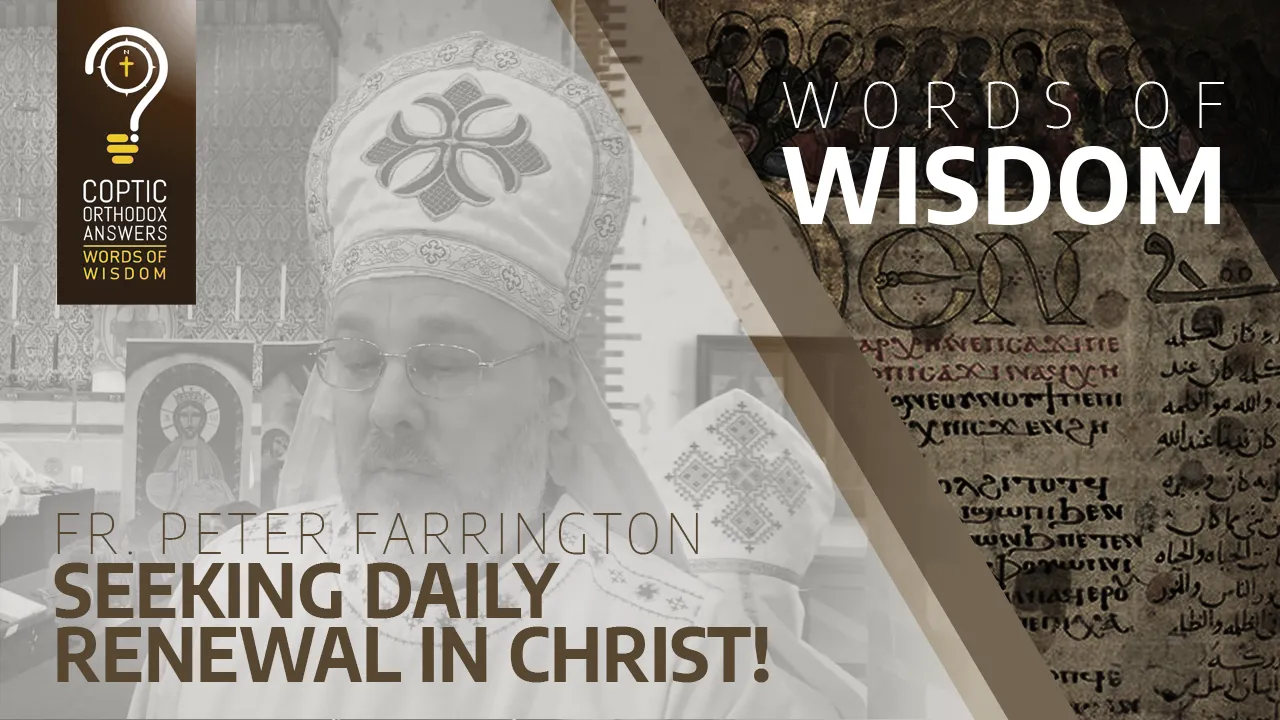 Seeking daily renewal in Christ!